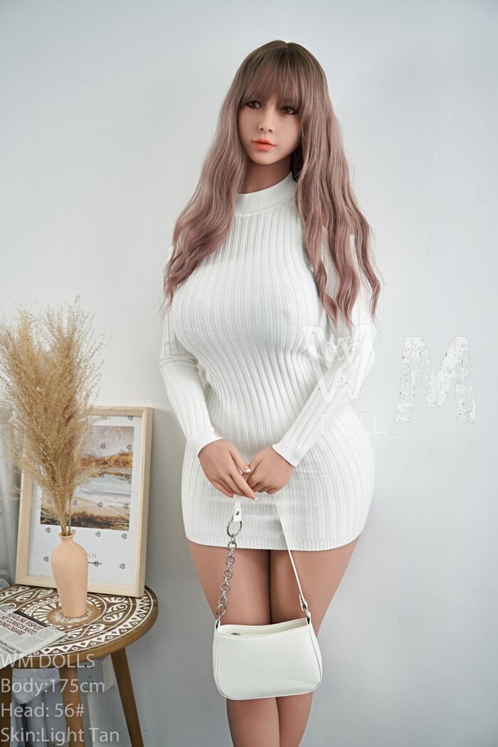175cm 5ft8 tpe e cup chubby sex doll rachel 22