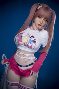 163cm/5ft4 d-cup full silicone sex doll cynthia