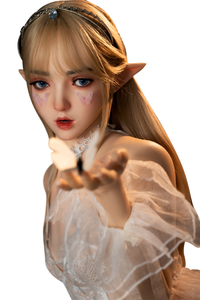 150cm4ft11 full silicone elf sex doll mala 1