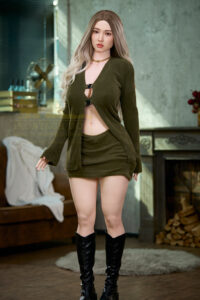 159cm 5ft2 f cup silicone sex doll alka 1