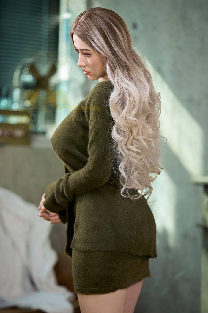 159cm 5ft2 f cup silicone sex doll alka 4