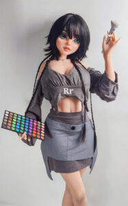 148cm 4ft11 full silicone anime sex doll chloe 20