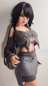 148cm 4ft11 full silicone anime sex doll chloe 23