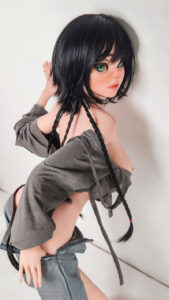 148cm 4ft11 full silicone anime sex doll chloe 6