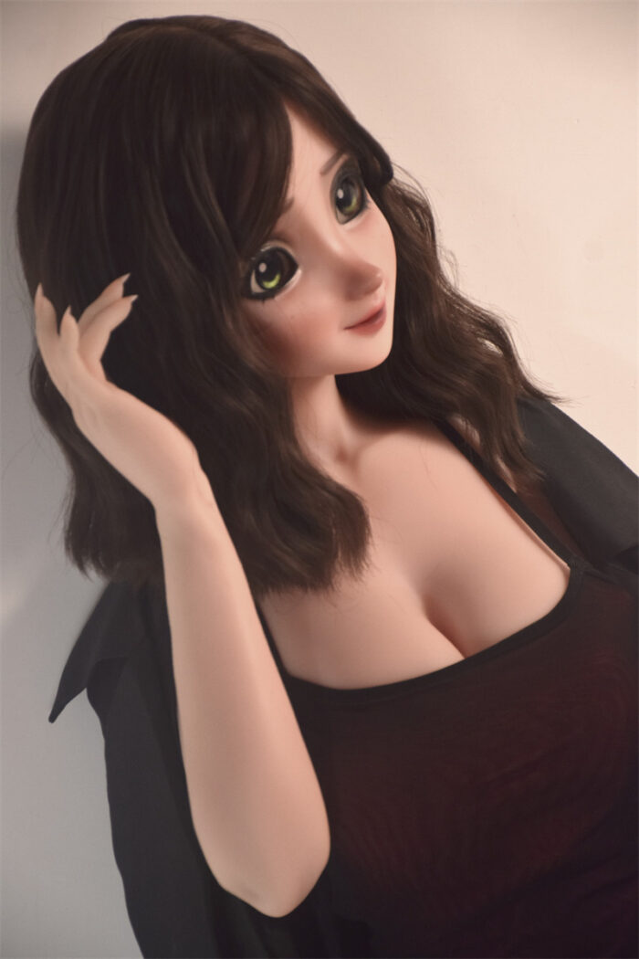 148cm 4ft11 full silicone anime sex doll miller 17