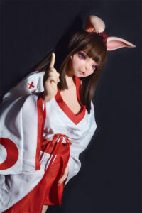 150cm 4ft11 full silicone anime sex doll rina 5