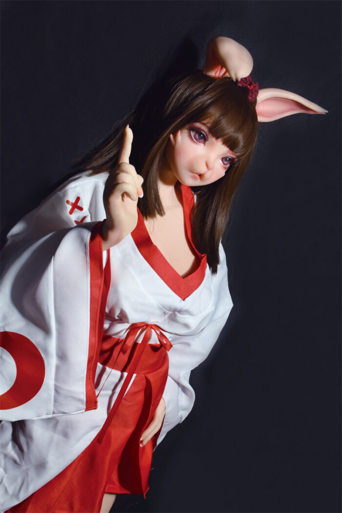 150cm 4ft11 full silicone anime sex doll rina 5
