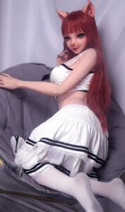 150cm 4ft11 full silicone cute anime sex doll haruko 15