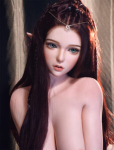 150cm 4ft11 full silicone elf sex doll miu 1