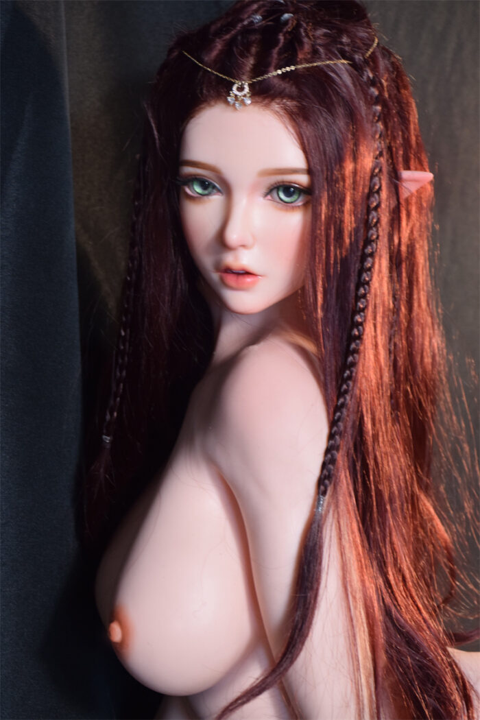 150cm 4ft11 full silicone elf sex doll miu 13
