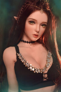150cm 4ft11 full silicone elf sex doll miu 22