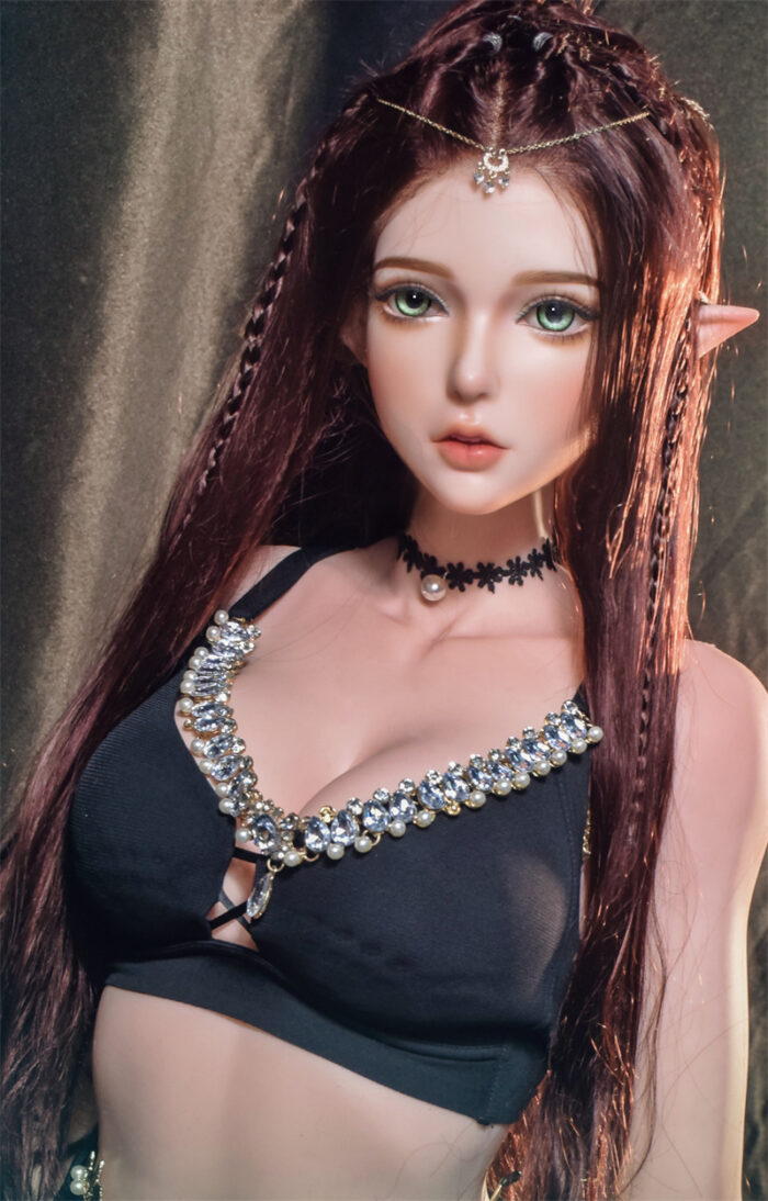150cm 4ft11 full silicone elf sex doll miu 25