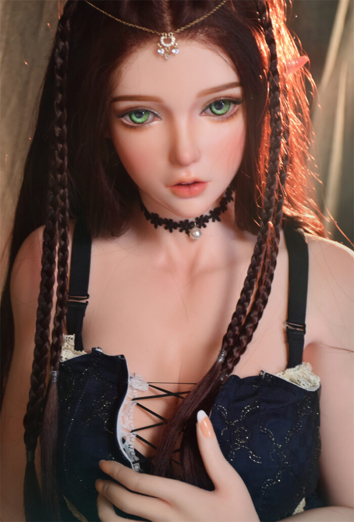 150cm 4ft11 full silicone elf sex doll miu 33