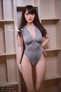 150cm 4ft11 silicone sex doll head ls27 21