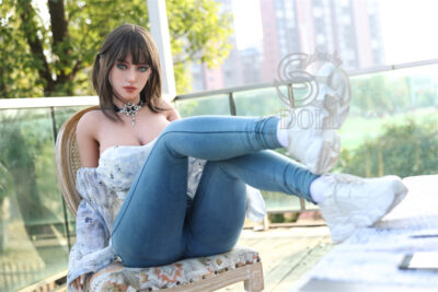 157cm 5ft2″ h cup sex doll queena. E 6