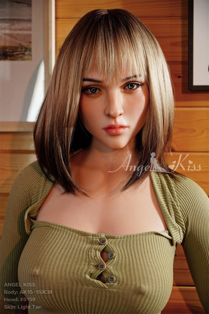 159cm 5ft2 f cup silicone sex doll head s159 3
