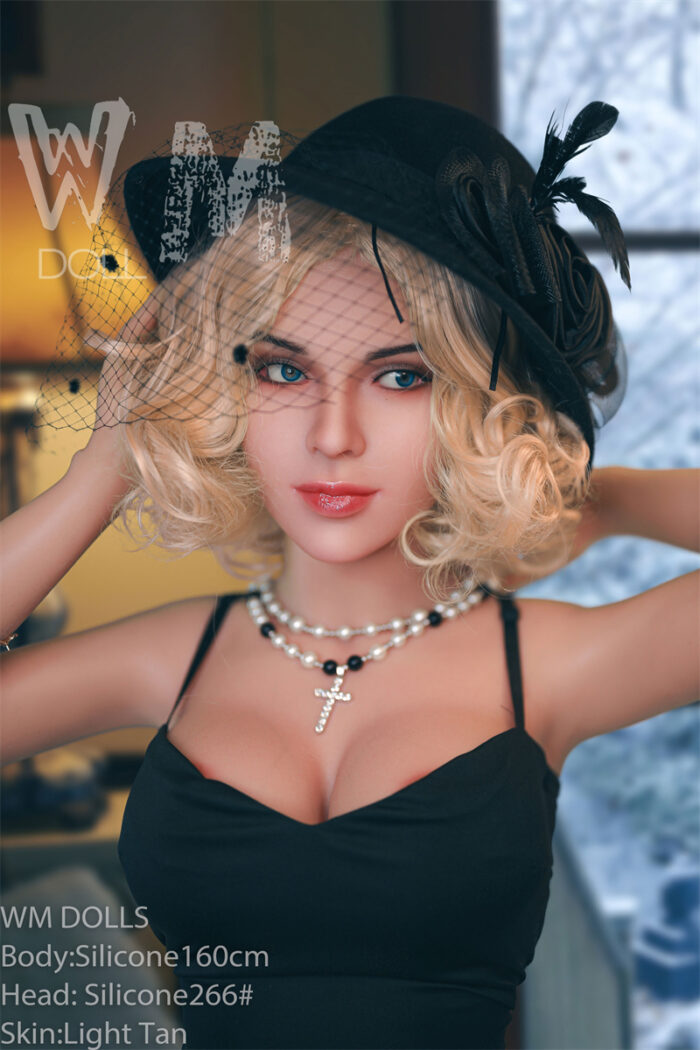160cm 5ft3 silicone sex doll head s266 28