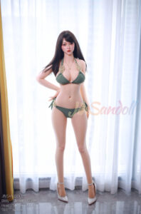 160cm 5ft3 silicone sex doll head s27 1