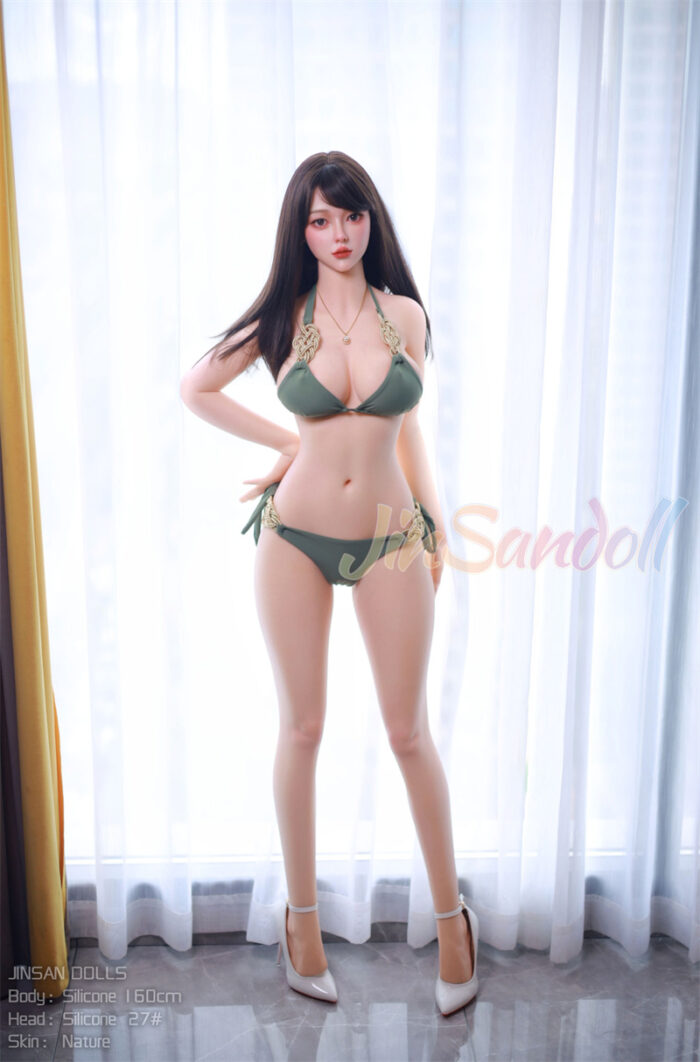 160cm 5ft3 silicone sex doll head s27 1