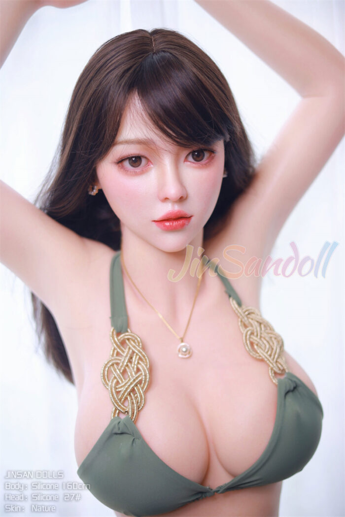 160cm 5ft3 silicone sex doll head s27 4
