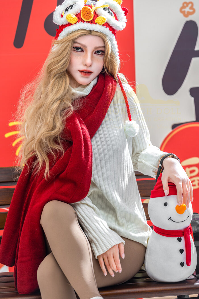 163cm 5ft3 c cup full silicone love doll vivian 13