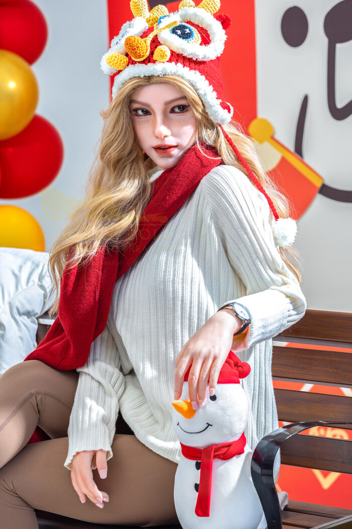 163cm 5ft3 c cup full silicone love doll vivian 14