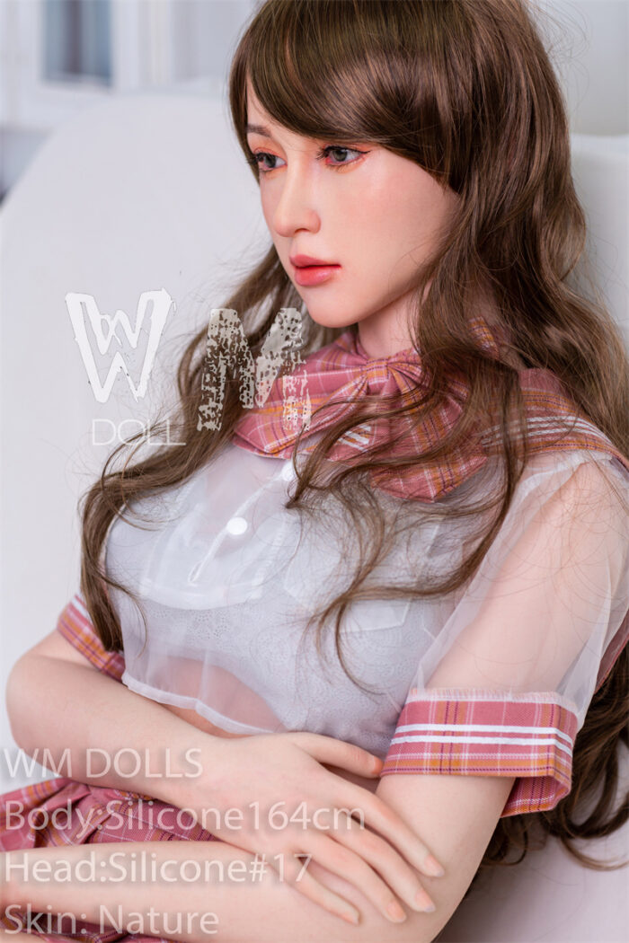 164cm 5ft4 silicone sex doll head ls17 15