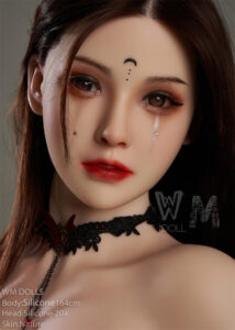 164cm 5ft4 silicone sex doll head ls20 9