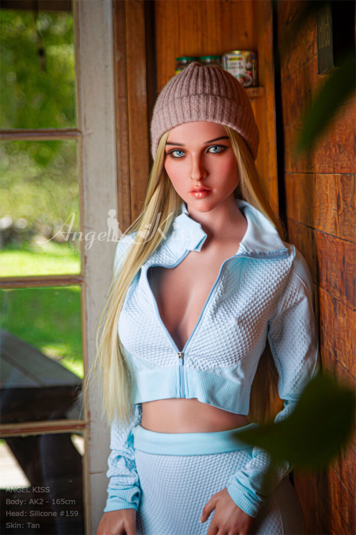 165cm 5ft5 d cup silicone love doll head ls10 7