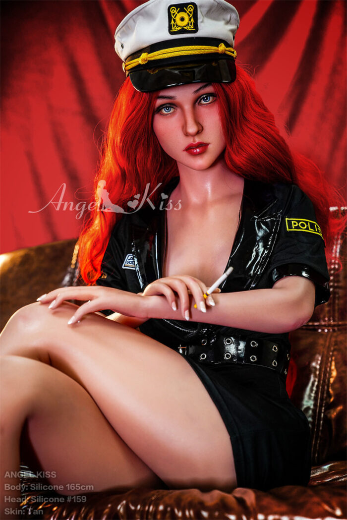 165cm 5ft5 d cup silicone love doll head ls159 28