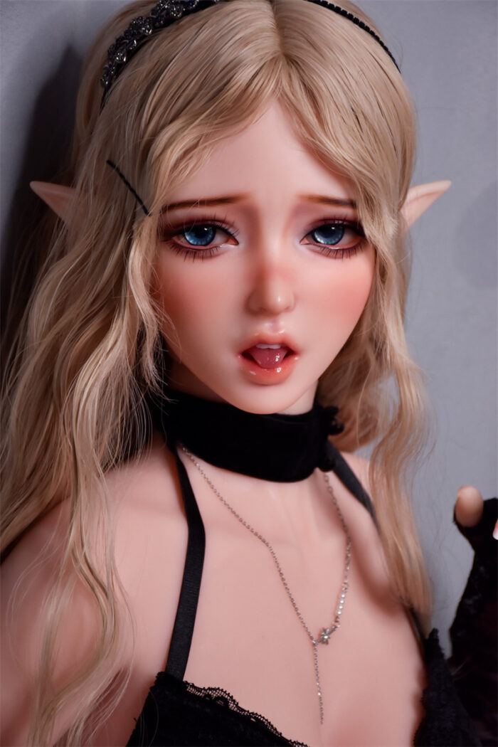 165cm 5ft5 full silicone elf sex doll karin 17