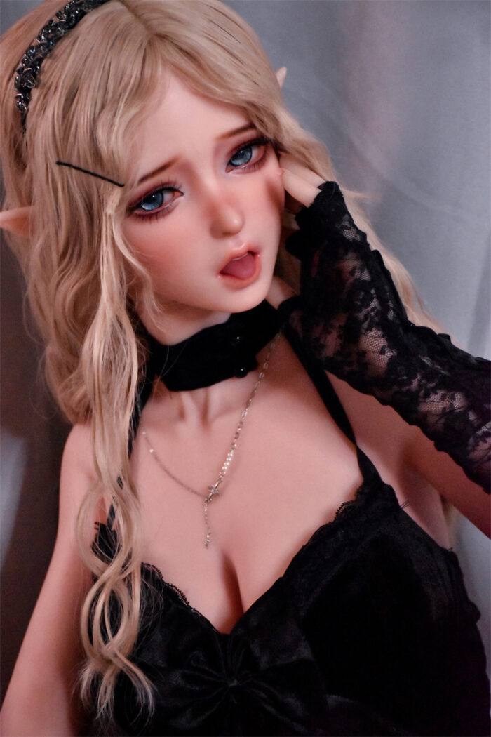 165cm 5ft5 full silicone elf sex doll karin 28