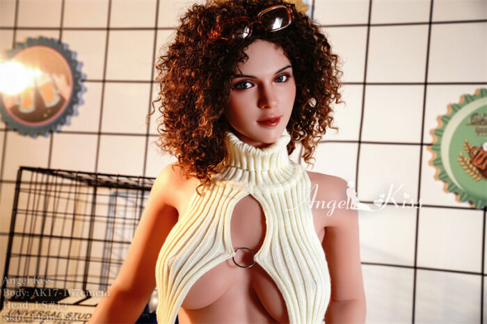 167cm 5ft6 silicone sex doll head ls14 3