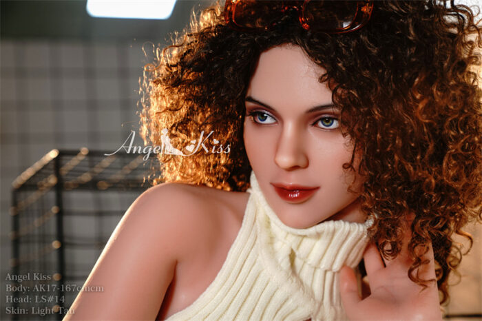 167cm 5ft6 silicone sex doll head ls14 9