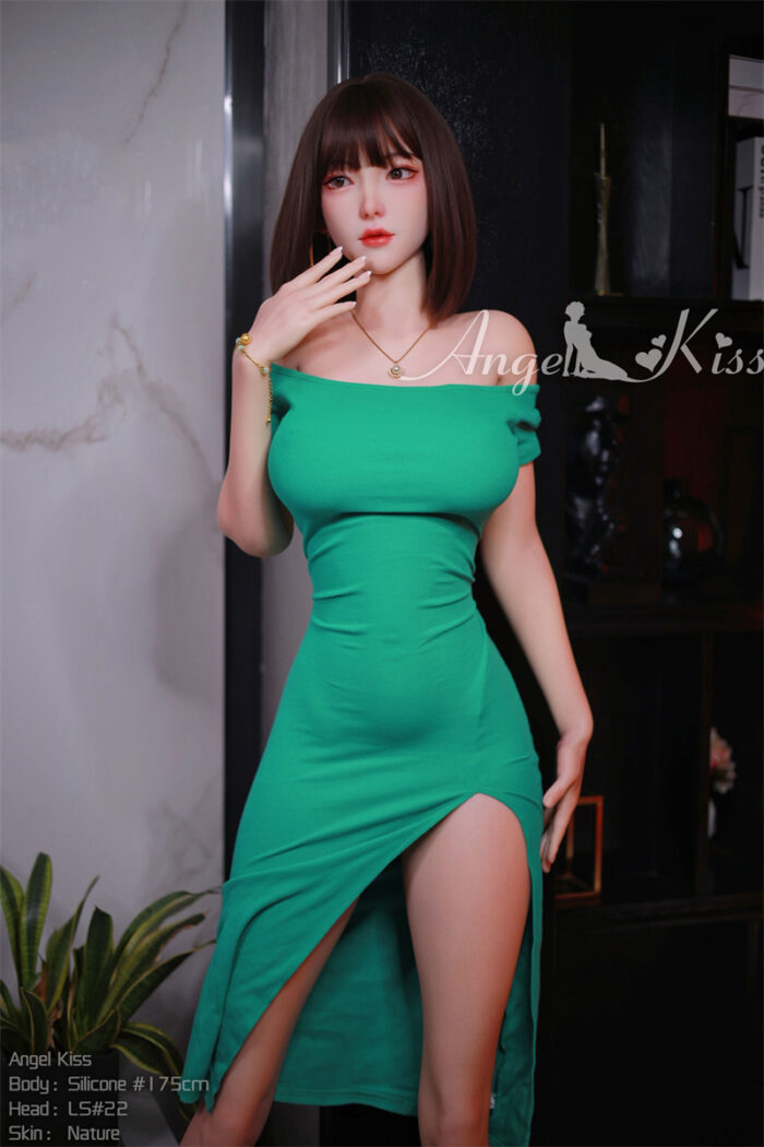 175cm 5ft9 d cup silicone sex doll head s22 19