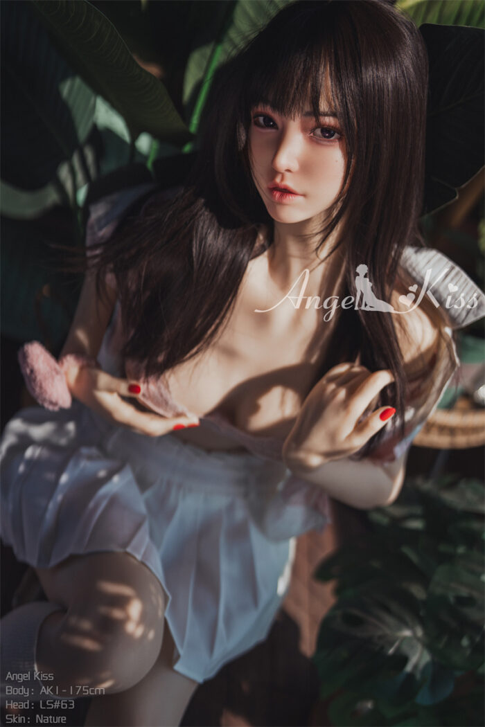 175cm 5ft9 f cup silicone sex doll head ls63 11