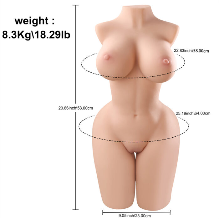 18. 29lb sex doll torso 19