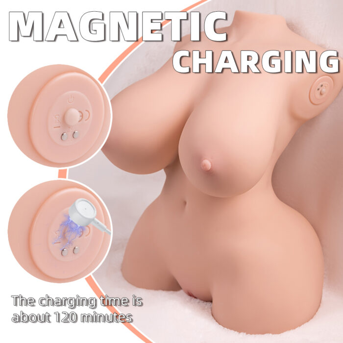 18. 73lb sex doll torso with auto sucking 6