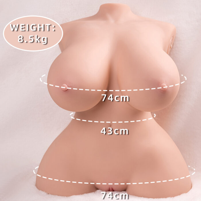 18. 73lb sex doll torso with auto sucking 7