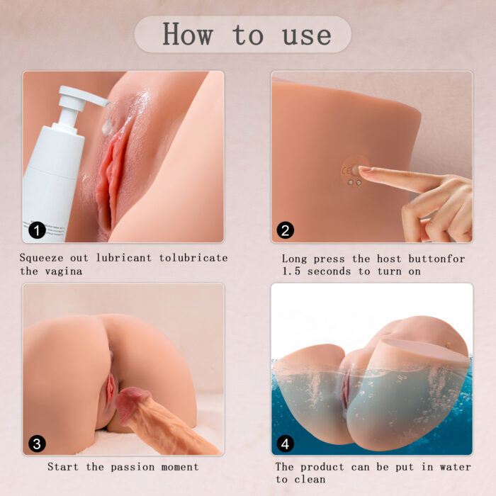 23. 8lb sex doll torso with auto sucking 8