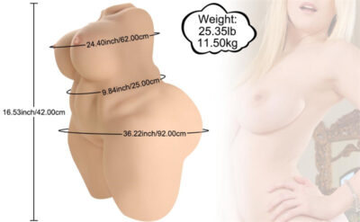 25. 35lb sex doll torso 13