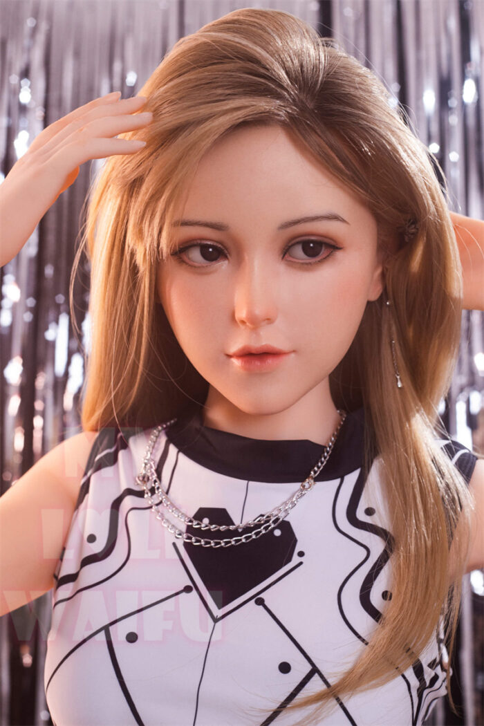 148cm 4ft10 b cup sex doll arisa silicone head 1