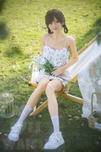148cm 4ft10 b cup sex doll rena silicone head 10 1