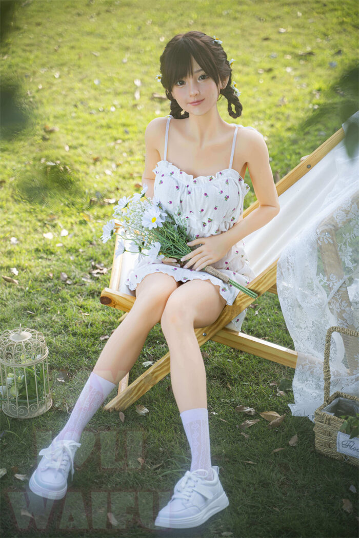 148cm 4ft10 b cup sex doll rena silicone head 10 1