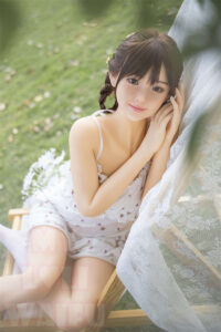 148cm 4ft10 b cup sex doll rena silicone head 17 1