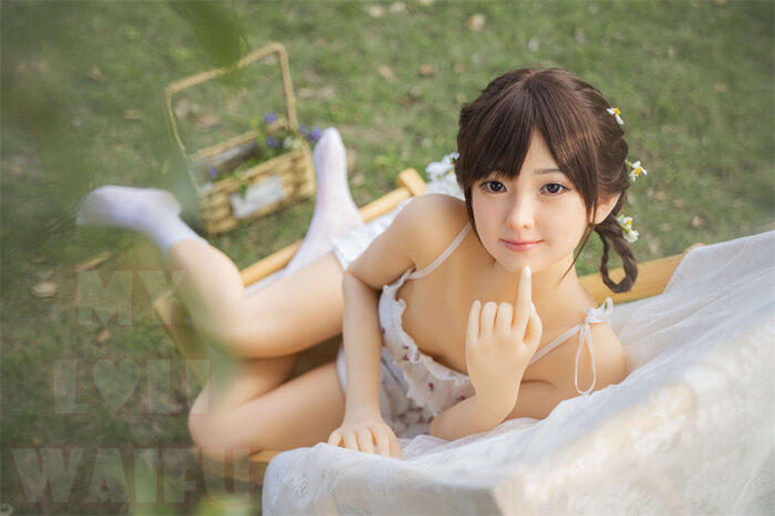 148cm 4ft10 b cup sex doll rena silicone head 18 1