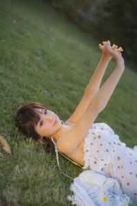 148cm 4ft10 b cup sex doll rena silicone head 2 1