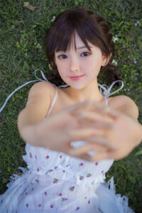 148cm 4ft10 b cup sex doll rena silicone head 3 1