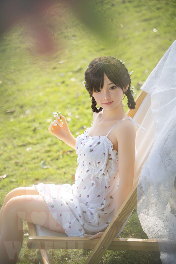 148cm 4ft10 b cup sex doll rena silicone head 9 1