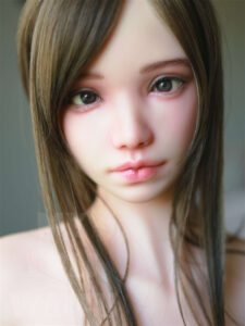 148cm 4ft10 b cup sex doll tina silicone head 11